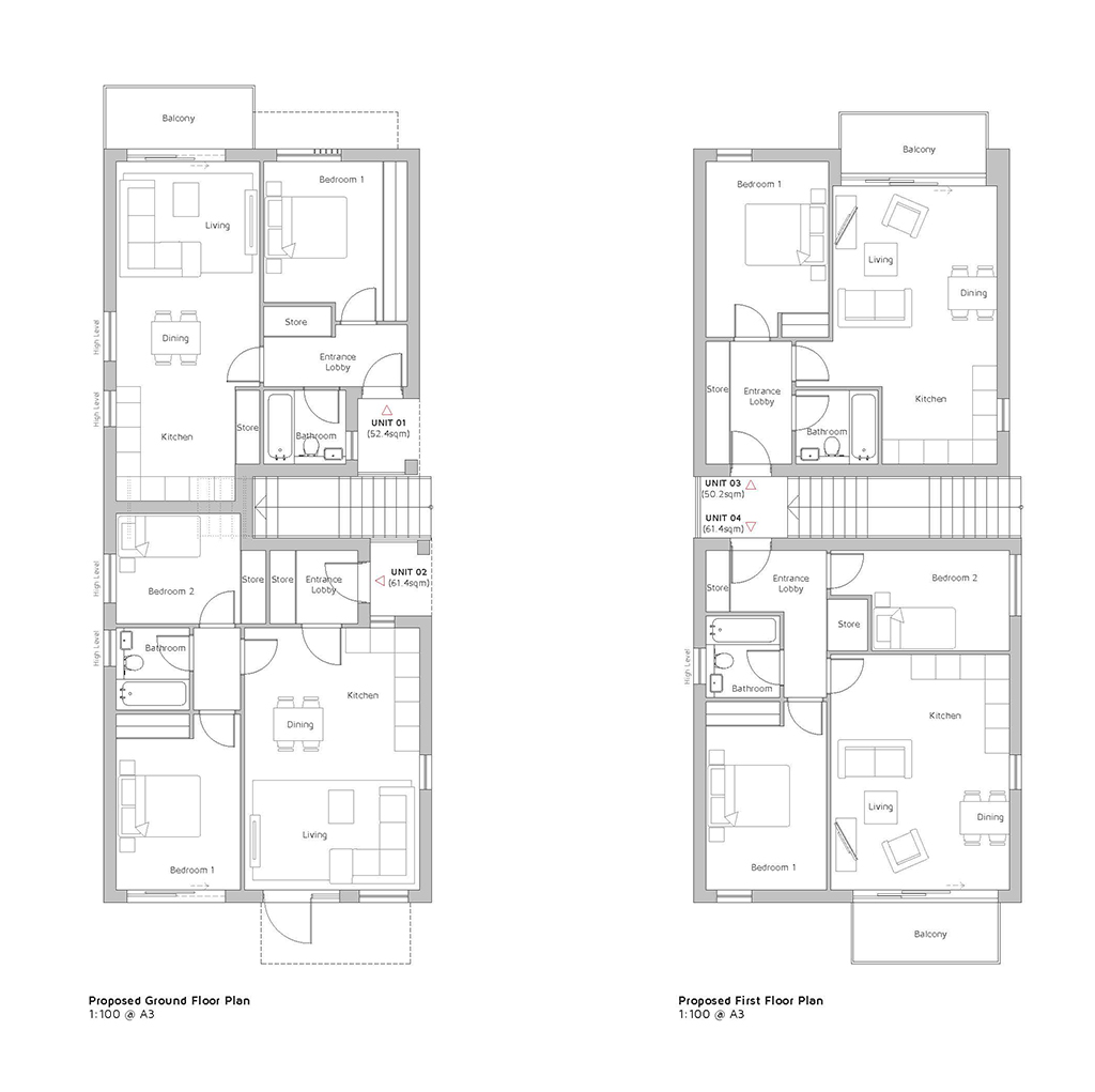 Lot: 138 - LAND WITH PLANNING PERMISSION FOR FOUR FLATS -
